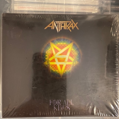 ANTHRAX - For All Kings cd digipak (yhä muoveissa)