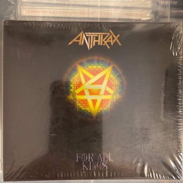 ANTHRAX - For All Kings cd digipak (yhä muoveissa)