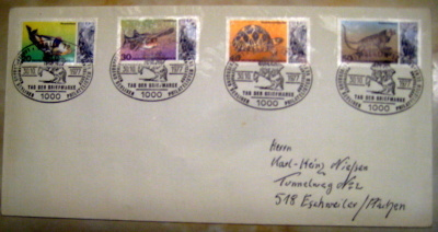 Fdc Länsi-Saksa Villieläimet (94)