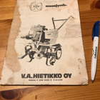 Maanjyrsin H300 käyttöohjeet - pikkukuva 1