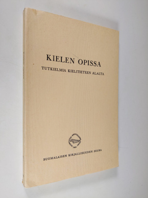 Kielen opissa : tutkielma kielitieteen alalta