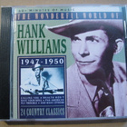 HANK WILLIAMS - The Wonderful World Of 1947 - 1950 (24 hits) - pikkukuva 1
