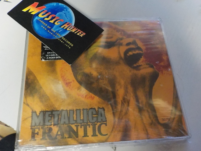METALLICA FRANTIC CD MAXI RANSKA UUSI KORKKAAMATON MUOVEISSA