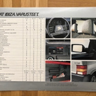 Esite Seat Ibiza tekniset tiedot ja varusteet, 1986 - pikkukuva 3