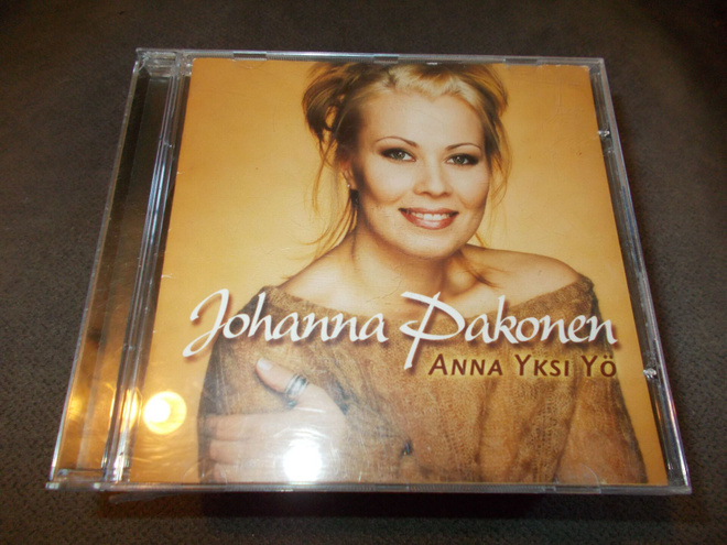 CD JOHANNA PAKONEN ** ANNA YKSI YÖ **