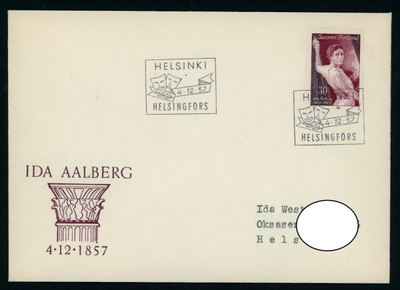 FDC 1957 Aalberg