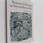D. A. De Vaus : Research design in social research - pikkukuva 1