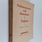 Gunnar Heckscher : Parlamentarism och demokrati i england - pikkukuva 1