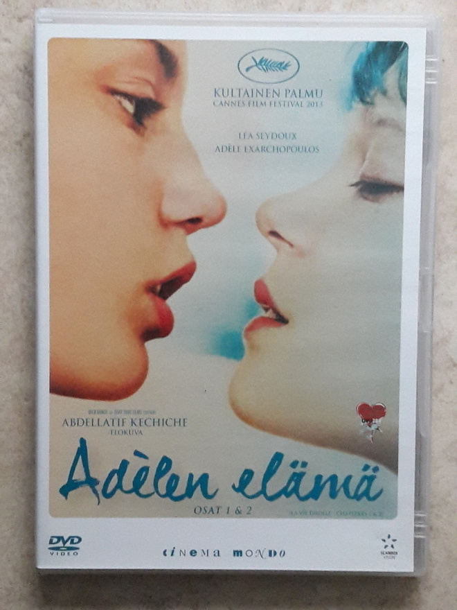 Adèlen elämä - osat 1 & 2, DVD.