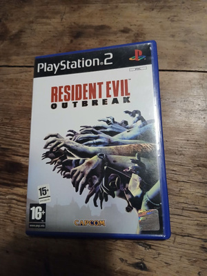 PS2 Resident Evil: Outbreak