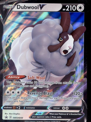 ååse . DUBWOOL V . Jumbo . PokeMon .