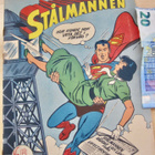 VANHA Lehti Ståhlmannen Teräsmies Superman N 14 1950-l - pikkukuva 1