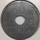 France. 10 centimes 1942. - pikkukuva 2
