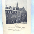 Helsingin Evankelinen Kansankorkeakoulu 1957-1958 - pikkukuva 1