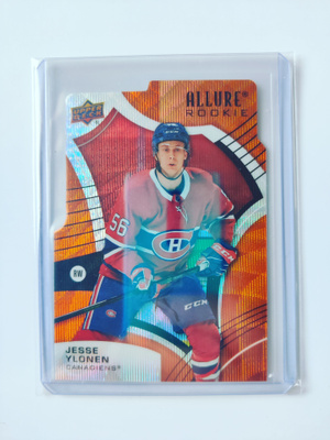 Jesse Ylönen 21-22 UD Allure Rookie Orange Slice