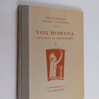Päivö Oksala : Vox romana : sanasto ja selitykset 1 - pikkukuva 1
