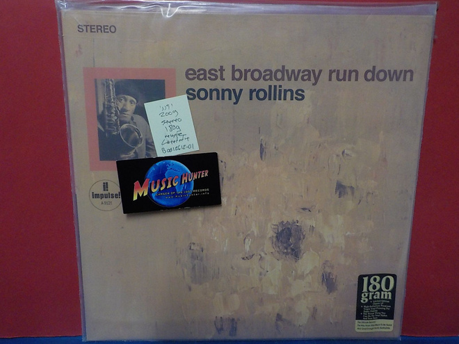 Sonny Rollins - East Broadway Run Down UUSI LP