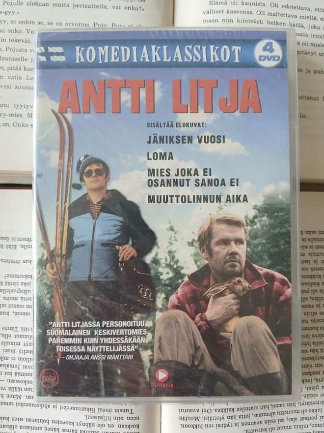 Komediaklassikot • Antti Litja (UUSI DVD)