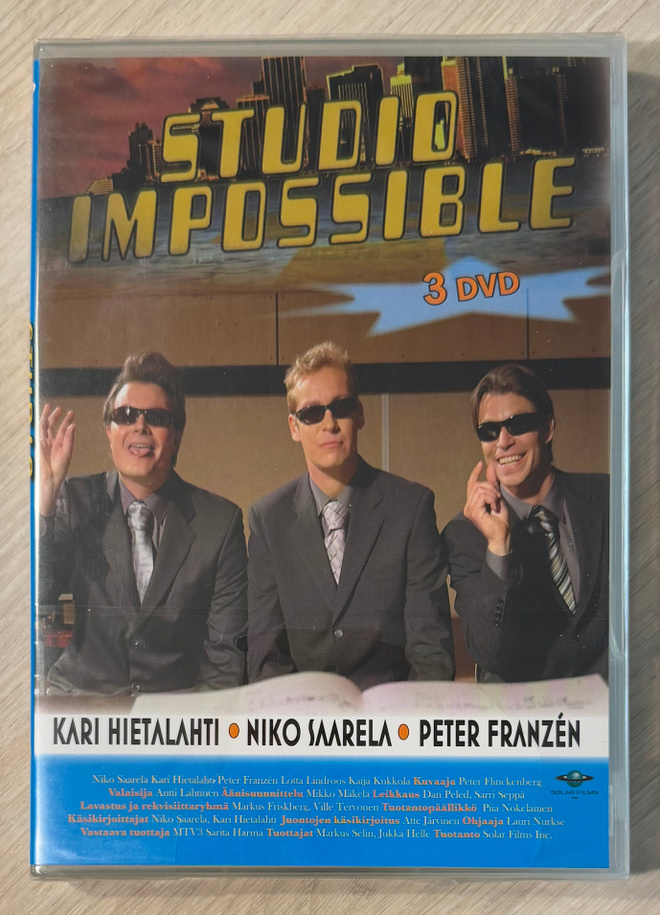 Studio Impossible (2006) koko sarja (3DVD) *UUSI*