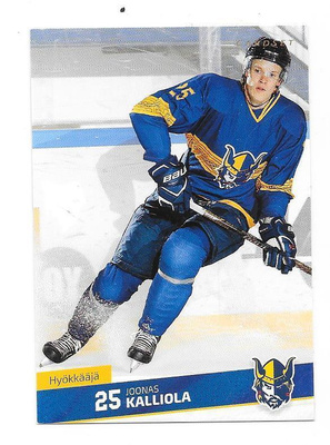 2016-17 CardSet #46 Joonas Kalliola Jukurit
