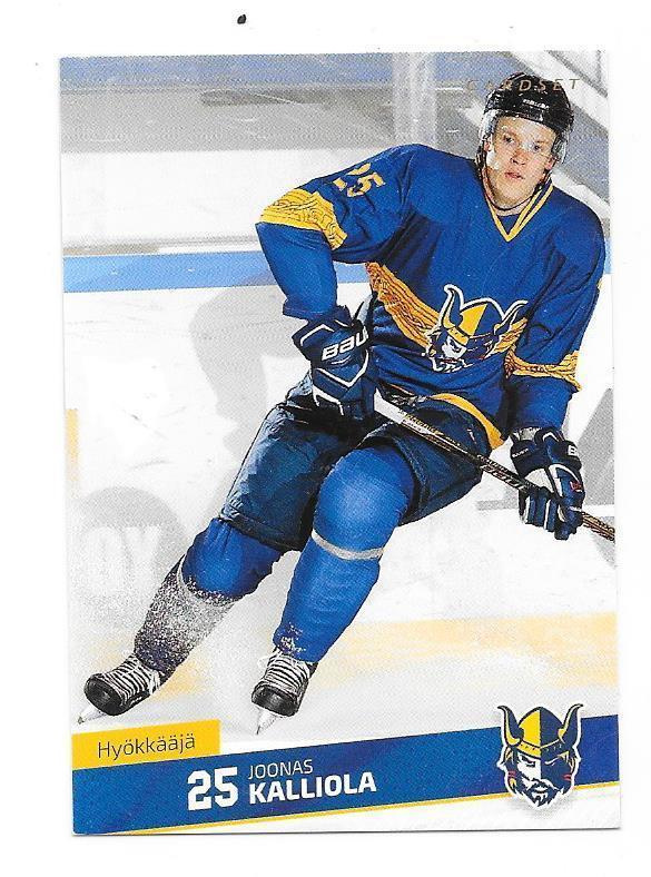 2016-17 CardSet #46 Joonas Kalliola Jukurit