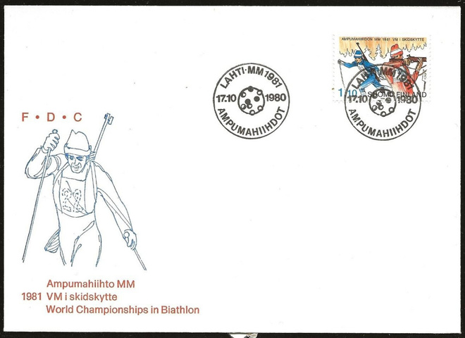 1980 FDC Ampumahiihdon MM-kilpailut