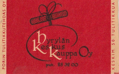 Hyrylä. Hyrylän Keskus Kauppa  b502