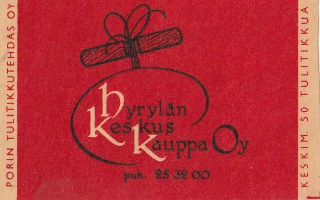 Hyrylä. Hyrylän Keskus Kauppa  b502