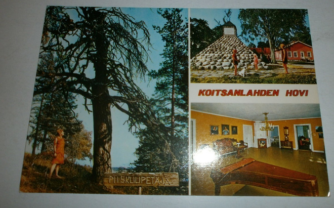 Parikkala, Koitsanlahden hovi, p. 1975 + Hovin oma leima