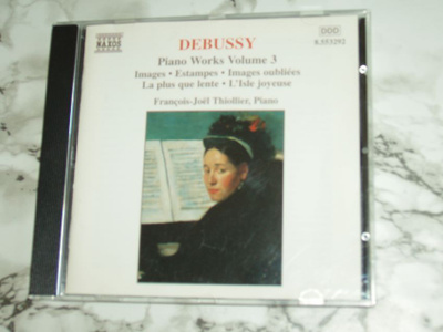 CD Debussy Piano Works Volume 3