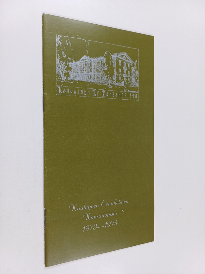 Kauhajoen Evankelinen kansanopisto 1973-1974