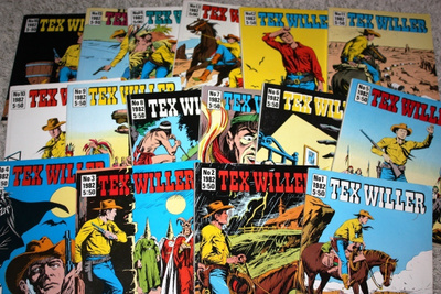 Tex Willer – vuosikerta 1982 (12 numeroa)