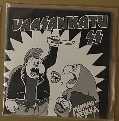 Vaasankatu SS - Mummokeikka EP 7" 2016 Airiston Punk-Levyt
