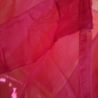 5x punainen verho organza läpikuultava - pikkukuva 3