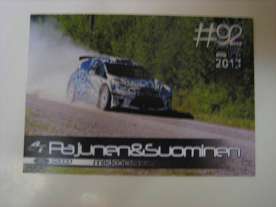 Ford rallikortti 54 - Ford Fiesta - Mikko Pajunen