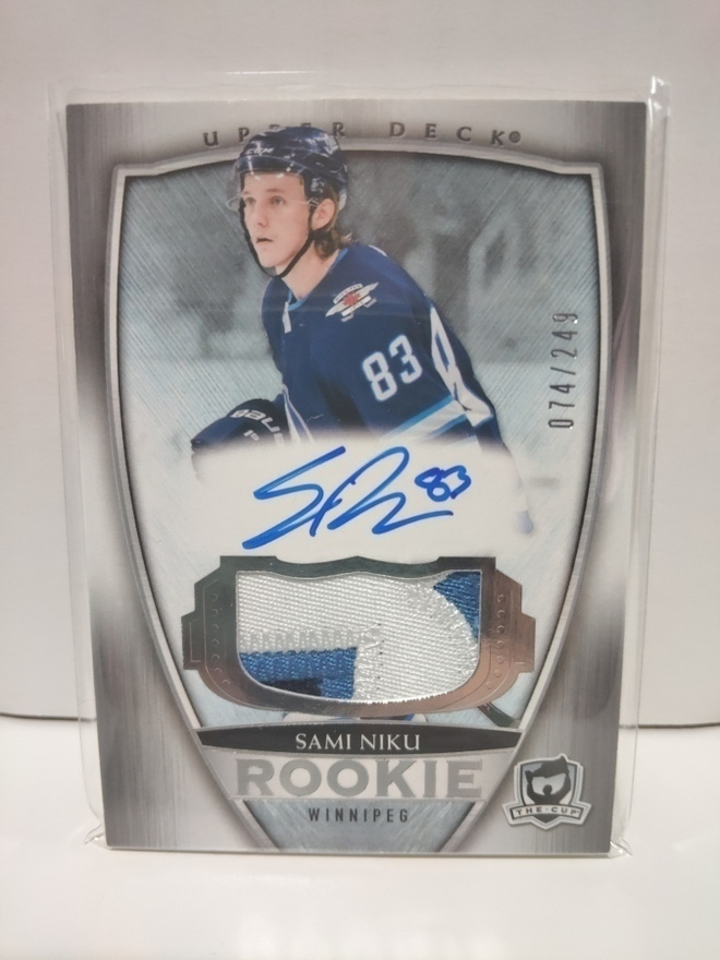 2018-19 Upper Deck The Cup #72 Sami Niku 074/249