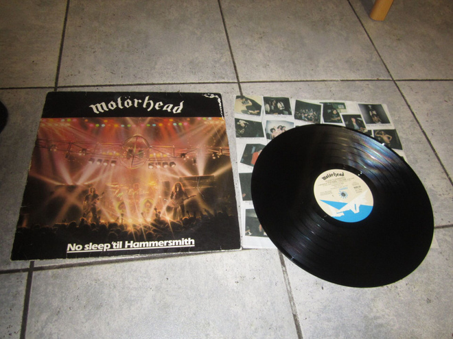 Motörhead - No sleep til Hammersmith ; BRON 535 + ORIG KUVAP