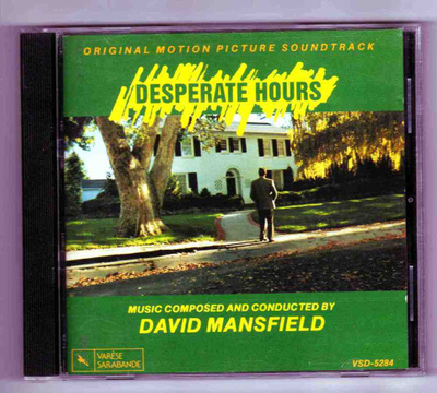 Desperate Hours (David Mansfield) Soundtrack / Score CD