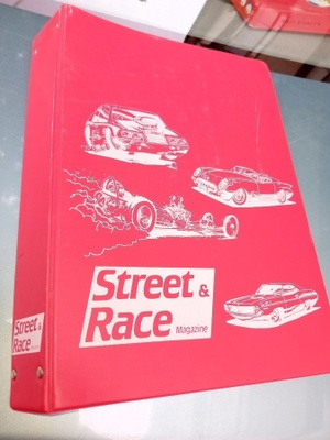 7 kpl Street & Race lehtiä v. 1991 + kansio ( SIS POSTIKULU