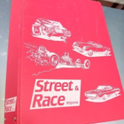 7 kpl Street & Race lehtiä v. 1991 + kansio ( SIS POSTIKULU - pikkukuva 1