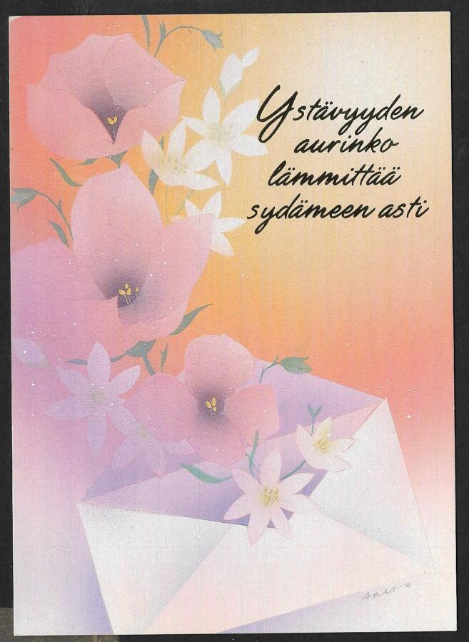 Kukkia ja kirjekuori - Jaana Aalto