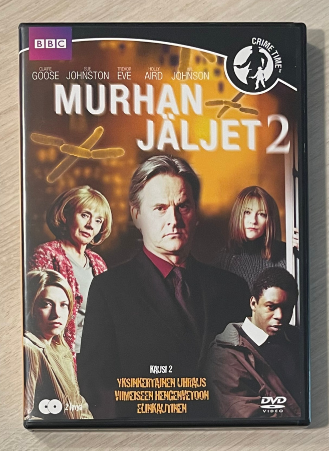 Murhan jäljet: Kausi 2 (2DVD) brittiläinen rikosdraamasarja
