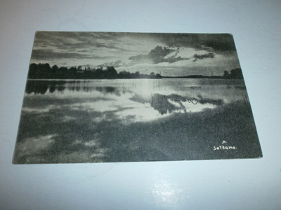 Sotkamo, järvimaisema, vanha mv  valokuvapk, ei p.