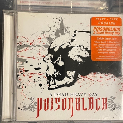 POISONBLACK - A Dead Heavy Day cd (Gothic Metal)