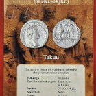 Rooma, Augustus hopea Denaari 3,73 g. 31 eKr-17 jKr. (KD12) - pikkukuva 1