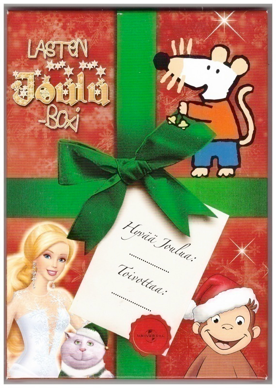 "°LASTEN JOULUBOXI...mm.BARBIE ym.°" -DVD / UUSI