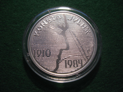 Suomi 10e hopea juhlaraha Konsta Jylhä - 2010