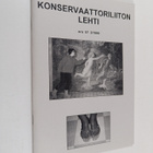 Konservaattoriliiton lehti nro 57, 2/1999 - pikkukuva 1