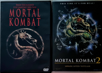MORTAL KOMBAT 1 & 2 DVD (2 X 1 DISC)