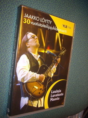 JAAKKO LÖYTTY 30 vuotistaiteilijajuhlakonsertti DVD (Sis.pk)